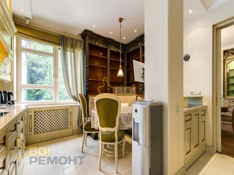 Дизайнерский ремонт квартиры 300 м2-102